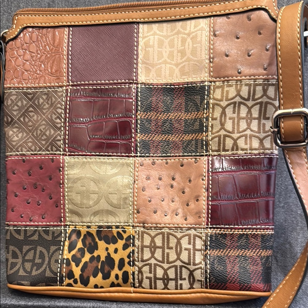 Giani Bernini Crossbody Patchwork Bag - image 6